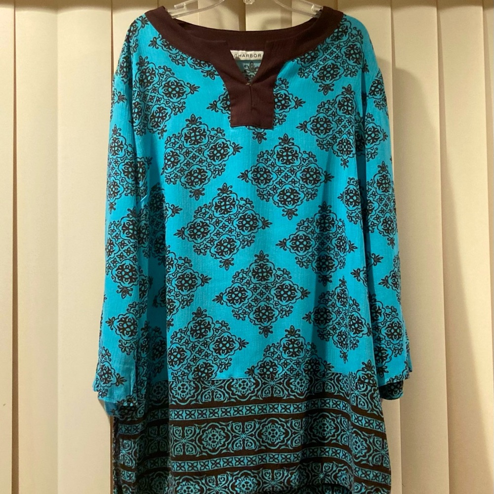 Sag Harbor Vintage Women’s Long Sleeve Blouse